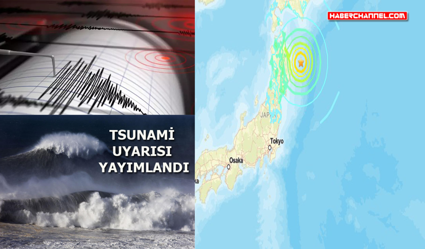 Japonya’da 7.4 büyüklüğünde deprem! Tsunami uyarısı yapıldı