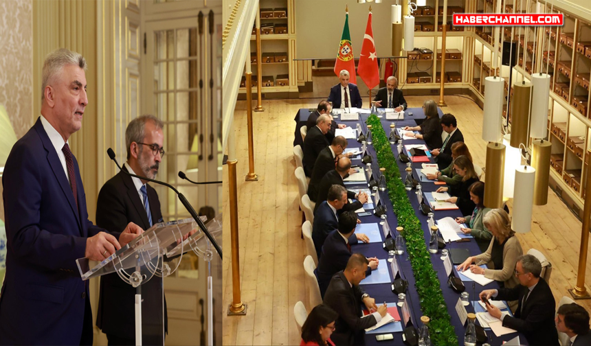 Bakan Bolat, Türkiye-Portekiz JETCO toplantılarının beşinci oturumu kapsamında mevkidaşlarıyla görüştü