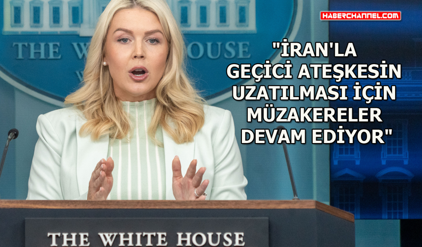 Washington-Tarhan gelişmeleri: Beyaz Saray Karoline Leavitt'ten 'ateşkes' açıklaması