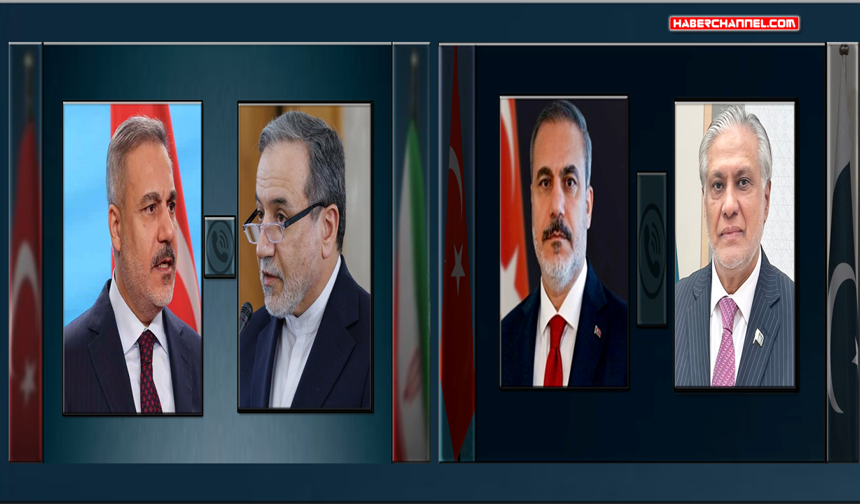 Dışişleri Bakanı Hakan Fidan, İranlı ve Pakistanlı mevkidaşları ile görüştü