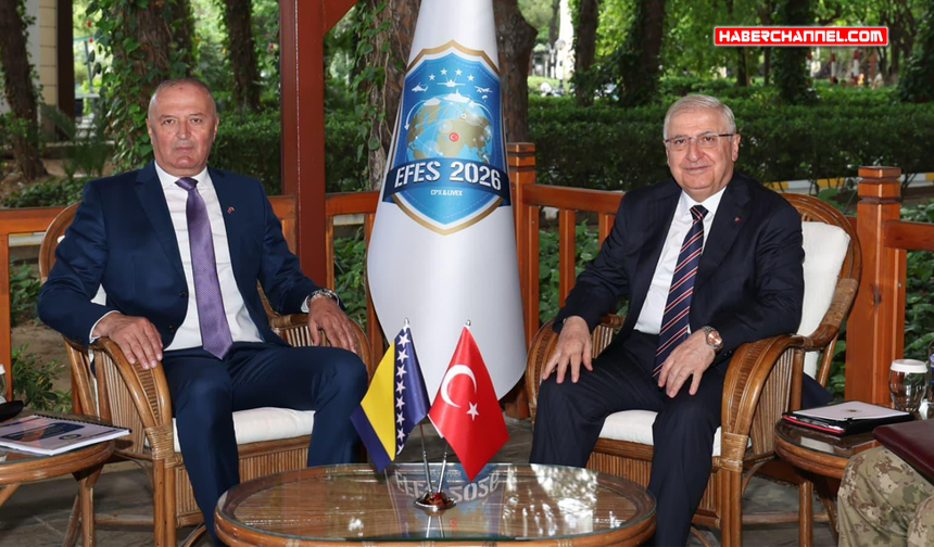 Bakan Yaşar Güler, Bosna-Hersek Savunma Bakanı Zukan Helez ile görüştü
