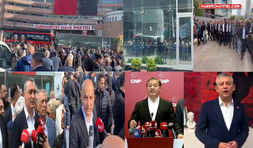 CHP Genel Merkezi'nde tahliye gerginliği