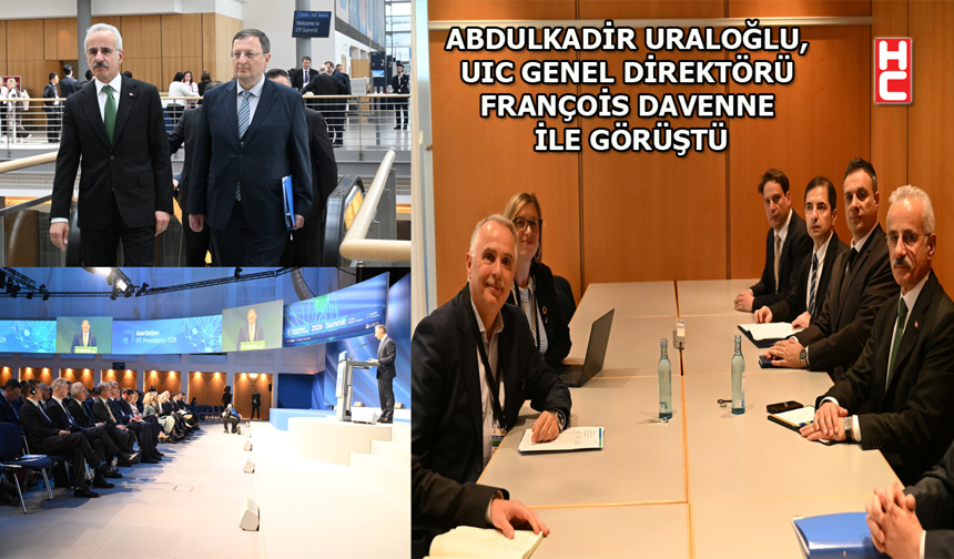 Ulaştırma ve Altyapı Bakanı Abdulkadir Uraloğlu, Almanya'da