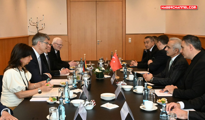 Bakan Abdulkadir Uraloğlu, Alman mevkidaşı Patrick Schnieder ile görüştü