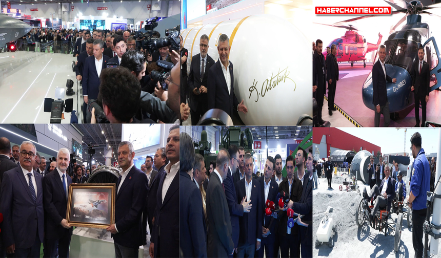 Özgür Özel, SAHA EXPO 2026'yı ziyaret etti