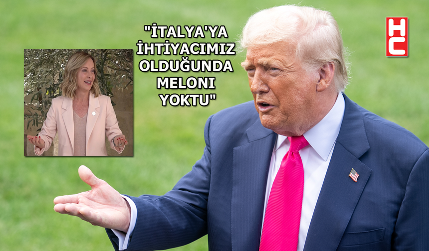 Trump: "İtalya'dan asker çekme konusunu düşünüyorum"