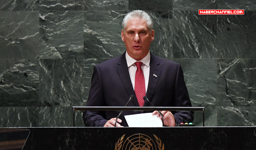 Küba / Miguel Diaz-Canel: "Küba tehdit etmiyor, sürekli tehdit ediliyor"