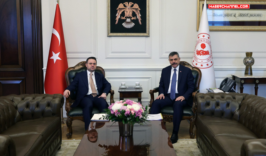 İçişleri Bakanı Mustafa Çiftçi ile Adalet Bakanı Akın Gürlek bir araya geldi
