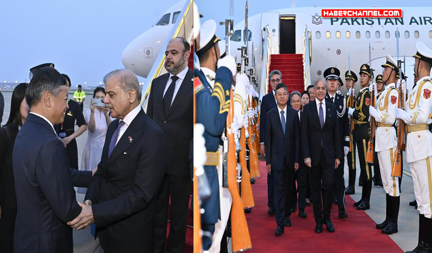 Pakistan Başbakanı Şahbaz Şerif, Çin’de