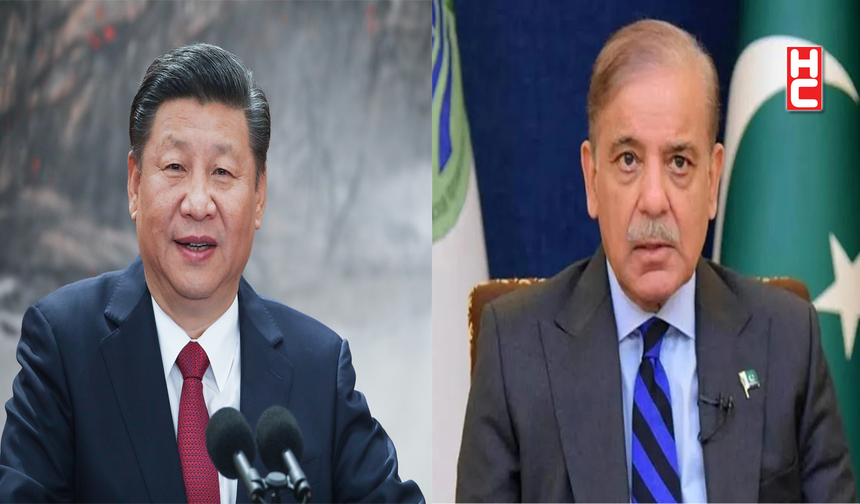 Çin Devlet Başkanı Xi Jinping, Pakistan Başbakanı Şahbaz Şerif'i kabul etti