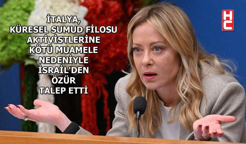 İtalya Başbakanı Giorgia Meloni'den 'Sumud Filosu' açıklaması