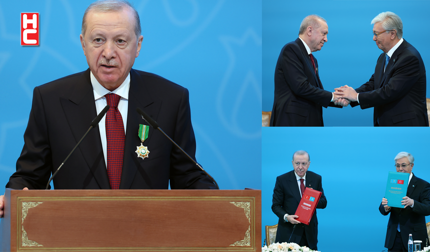 Cumhurbaşkanı Erdoğan: "Doğu-Batı Orta Koridoru'nun ehemmiyeti her geçen gün daha iyi anlaşılıyor"