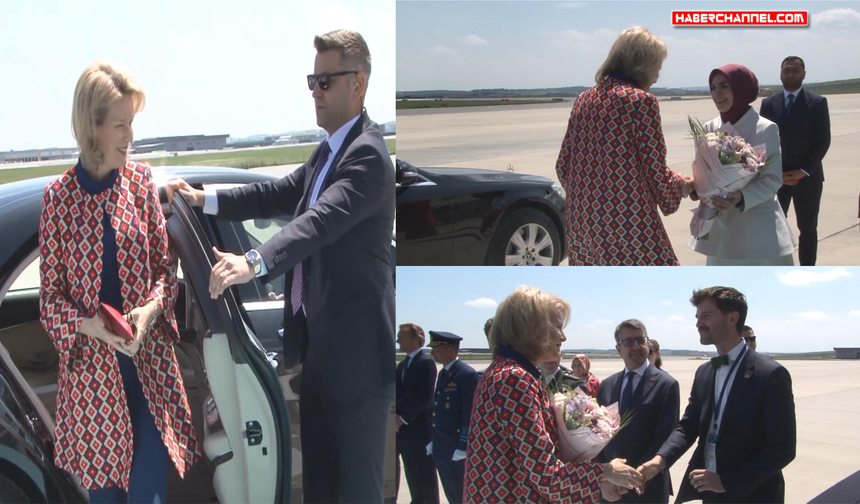 Belçika Kraliçesi Mathilde d'Udekem d'Acoz İstanbul’da