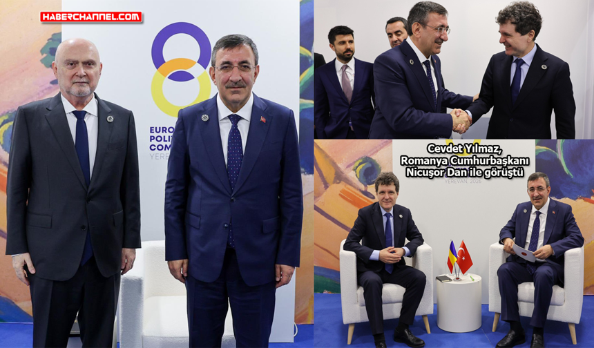 Cumhurbaşkanı Yardımcısı Cevdet Yılmaz, AGİT Genel Sekreteri Feridun Sinirlioğlu ile görüştü