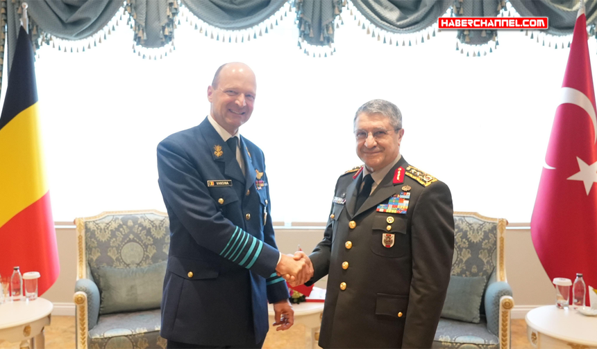 Genelkurmay Başkanı Bayraktaroğlu, Belçikalı mevkidaşı Vansina ile görüştü