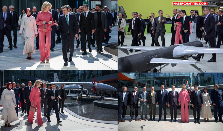 Belçika Kraliçesi Mathilde, Baykar'ı ziyaret etti