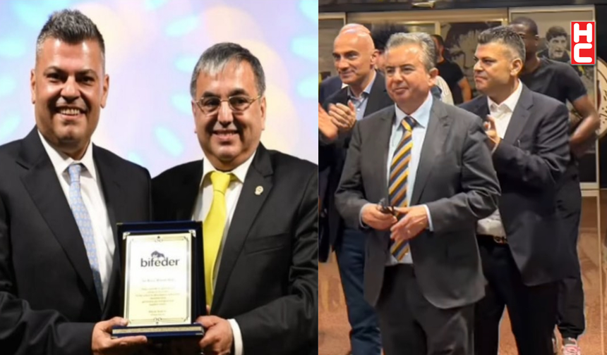 Barış Baran Aras’a Fenerbahçe için anlamlı plaket