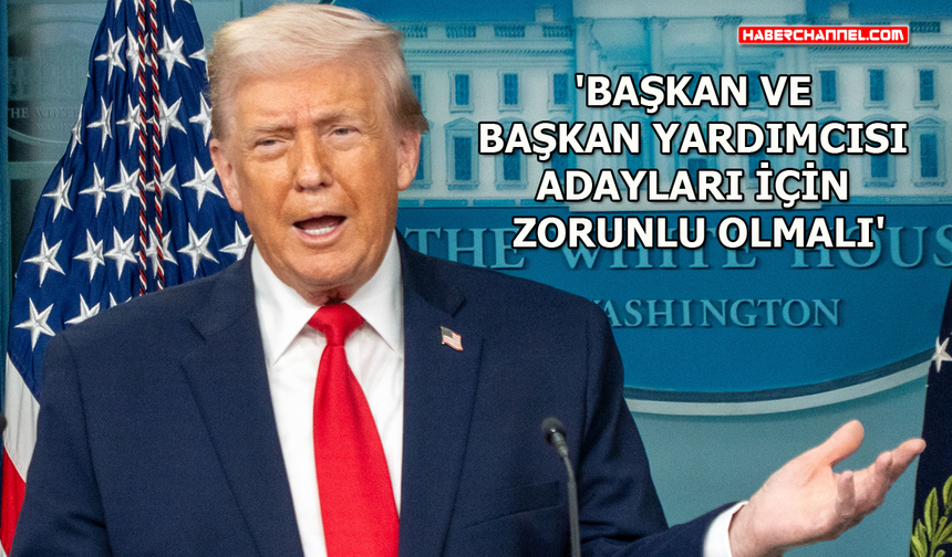 ABD Başkanı Donald Trump'tan 'bilişsel test' çağrısı