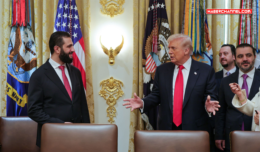 Suriye Cumhurbaşkanı Şara'dan Trump'a 'parfüm' teşekkürü
