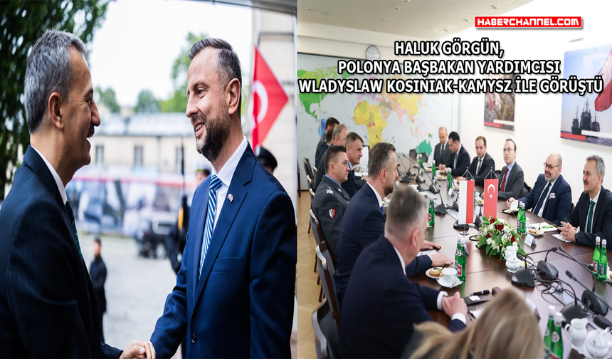 Savunma Sanayii Başkanı Haluk Görgün, Polonya'da