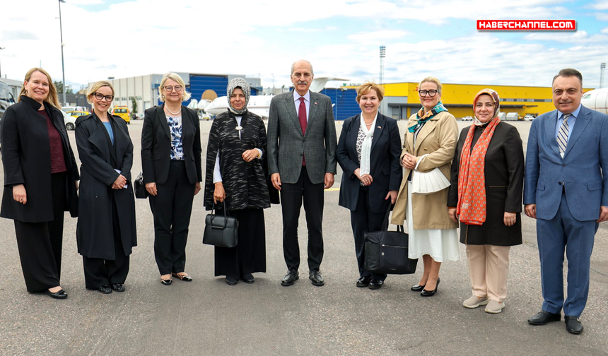TBMM Başkanı Numan Kurtulmuş, Finlandiya'da
