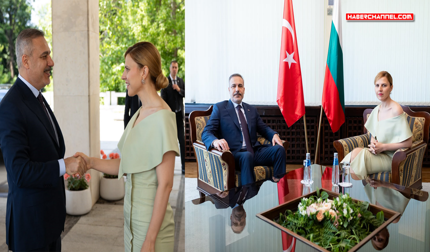 Bakan Hakan Fidan, Bulgar mevkidaşı Velislava Petrova-Chamova ile görüştü
