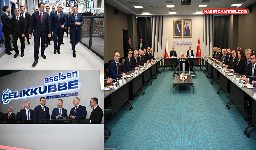 Polonya Cumhurbaşkanı Karol Nawrocki, ASELSAN'ı ziyaret etti
