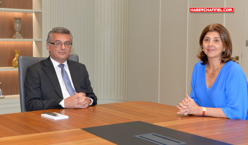 KKTC Cumhurbaşkanı Erhürman, BM Temsilcisi Cuellar ile görüştü