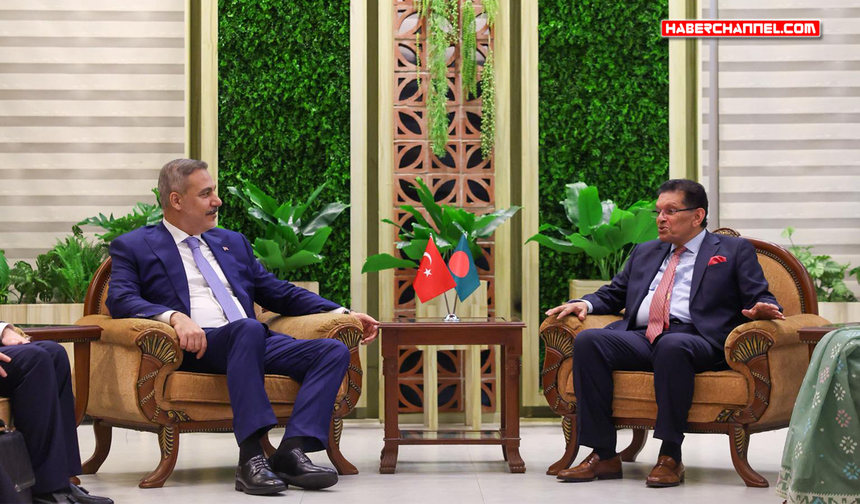Bakan Hakan Fidan, Bangladeş Dışişleri Bakanı Khalilur Rahman ile görüştü