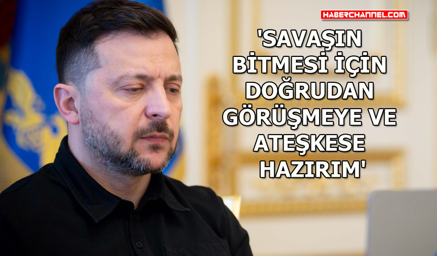 Zelenski'den Putin'e açık mektup...