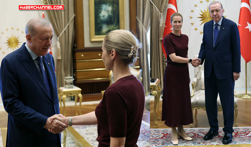 Cumhurbaşkanı Erdoğan, AB Yüksek Temsilcisi Kaja Kallas'ı kabul etti