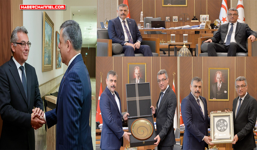 İçişleri Bakanı Mustafa Çiftçi, KKTC’de...