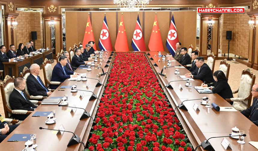 Çin Devlet Başkanı Xi Jinping, Kore lideri Kim Jong Un’la görüştü