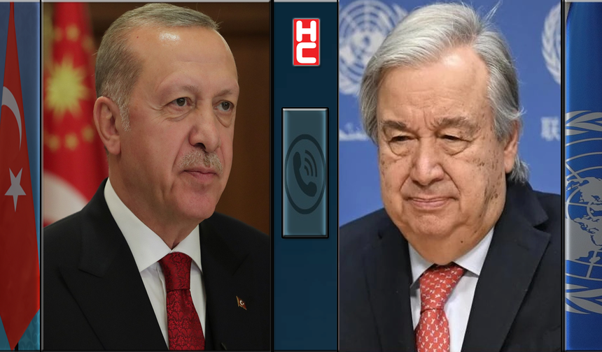 Cumhurbaşkanı Erdoğan, BM Genel Sekreteri Guterres ile görüştü