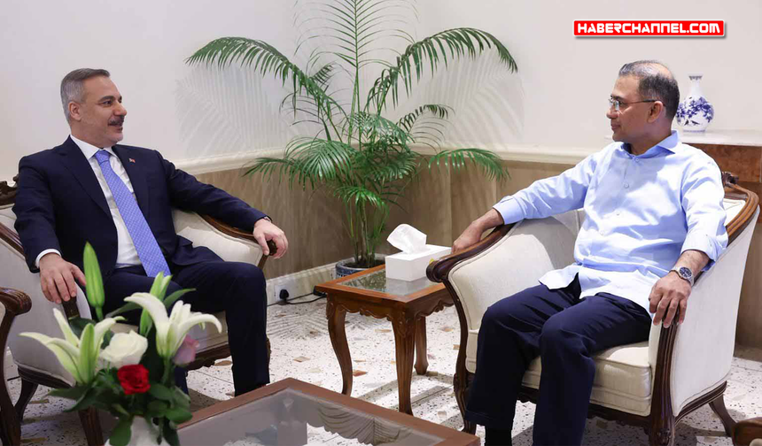 Dışişleri Bakanı Hakan Fidan, Bangladeş Başbakanı Rahman tarafından kabul edildi