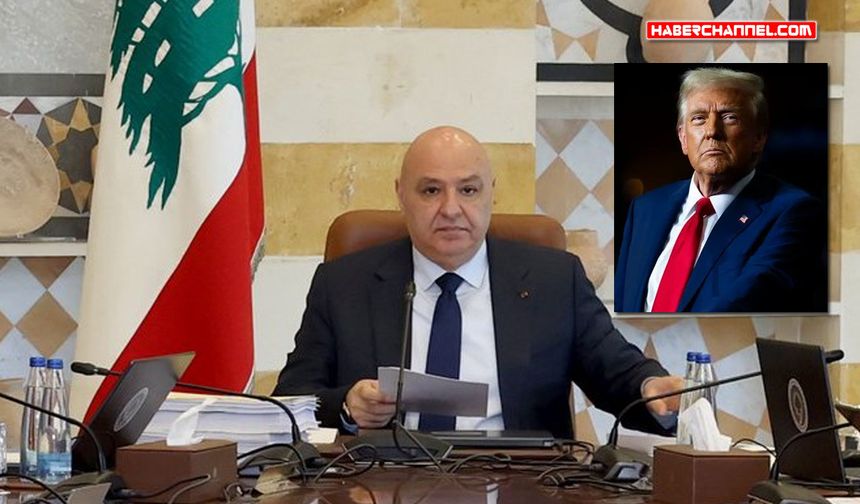 Lübnan Cumhurbaşkanı Avn ile ABD Başkanı Trump, telefonda görüştü