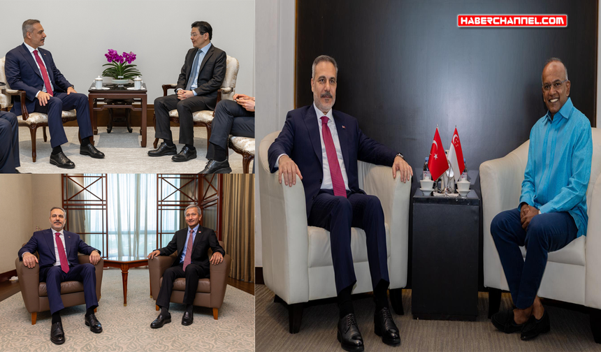 Dışişleri Bakanı Hakan Fidan, Singapur'da