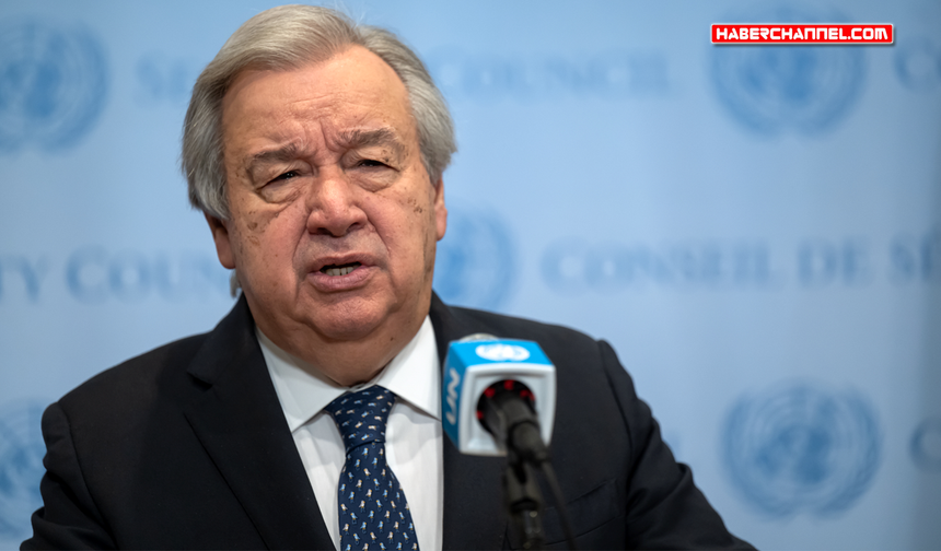 BM Genel Sekreteri Guterres: "ABD ve İran arasında varılan anlaşmadan memnunuz"