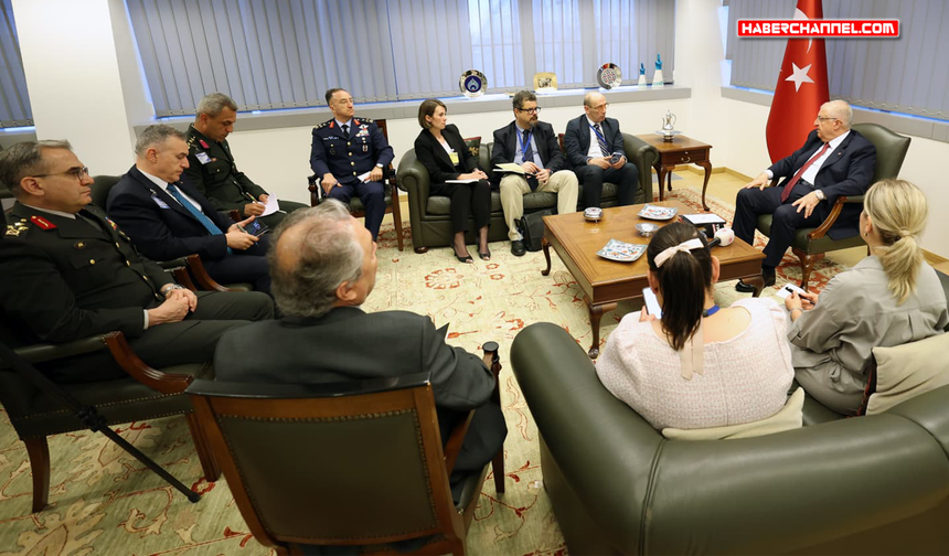 Bakan Yaşar Güler, Brüksel'de NATO gündemini ve bölgesel gelişmeleri değerlendirdi