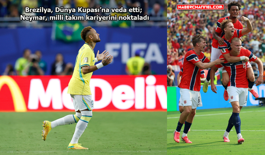 FIFA 2026 Dünya Kupası Son 16 Turu: Brezilya - Norveç: 1-2