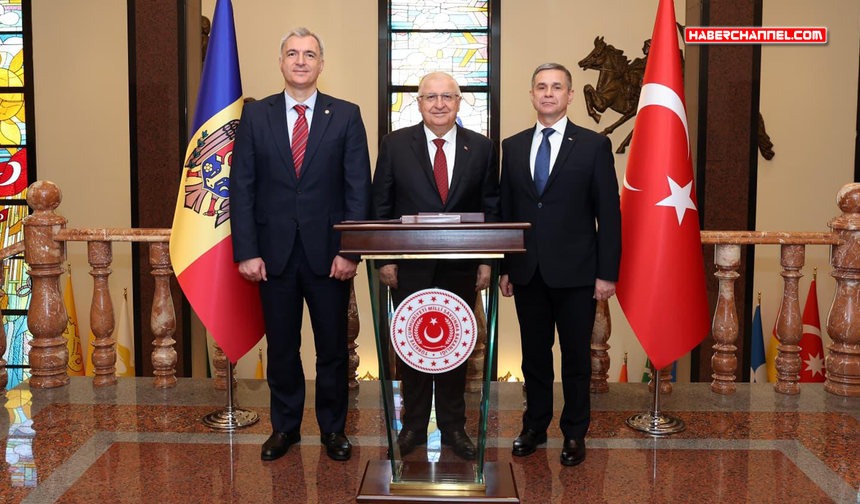 Milli Savunma Bakanı Yaşar Güler, Moldovalı heyetle bir araya geldi