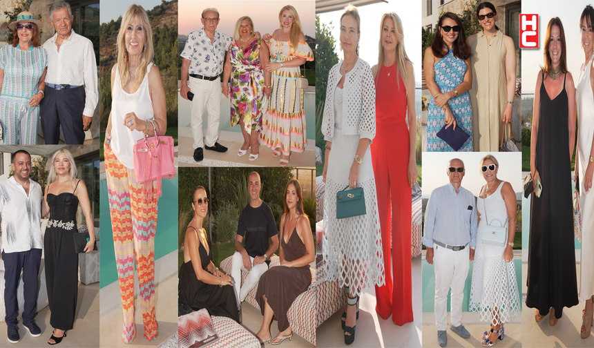 Ünlü simalar Bodrum'da Montes by Missoni'nın açılışında buluştu