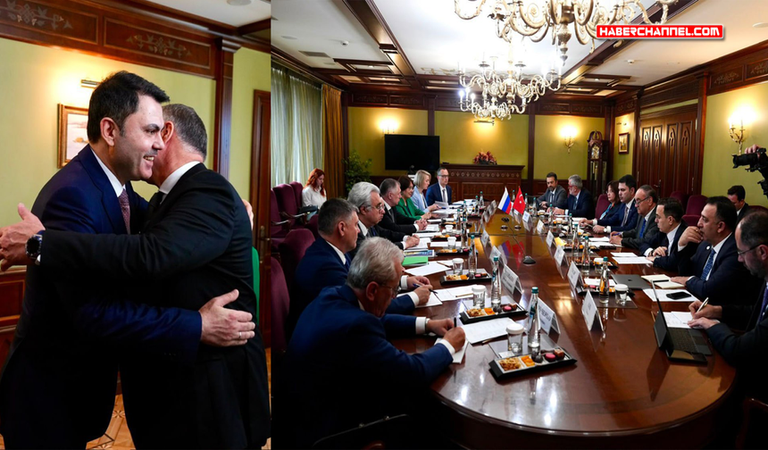 Bakan Murat Kurum, Rusya’da...