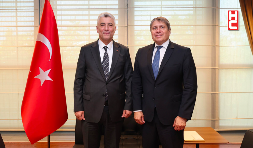 Bakan Ömer Bolat, BusinessEurope Genel Direktörü Markus Beyrer ile görüştü