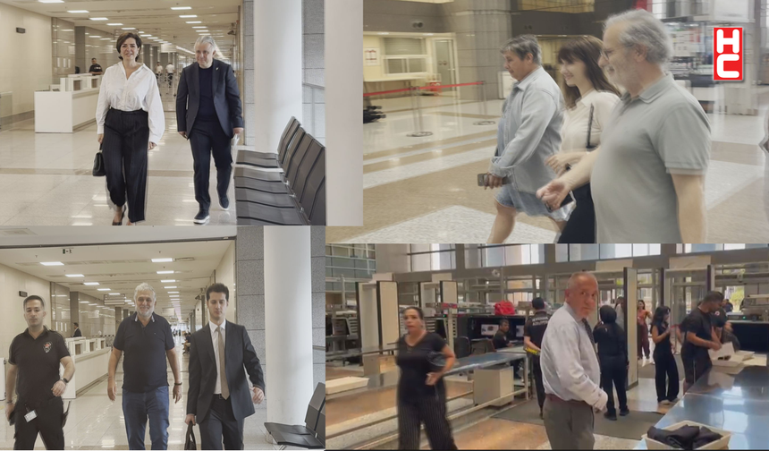 Fatih Altaylı, Hazal Kaya, Özlem Gürses ve Ruşen Çakır ifade için adliyeye geldi