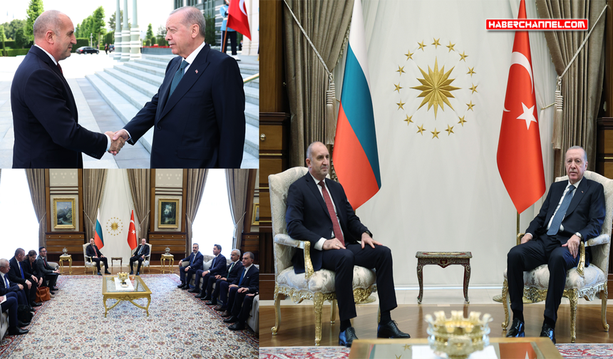 Cumhurbaşkanı Erdoğan, Bulgaristan Başbakanı Rumen Radev'i kabul etti