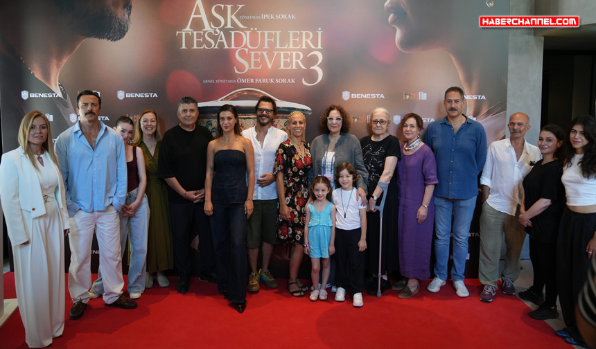 'Aşk Tesadüfleri Sever 3'ün oyuncuları okuma provasında buluştu