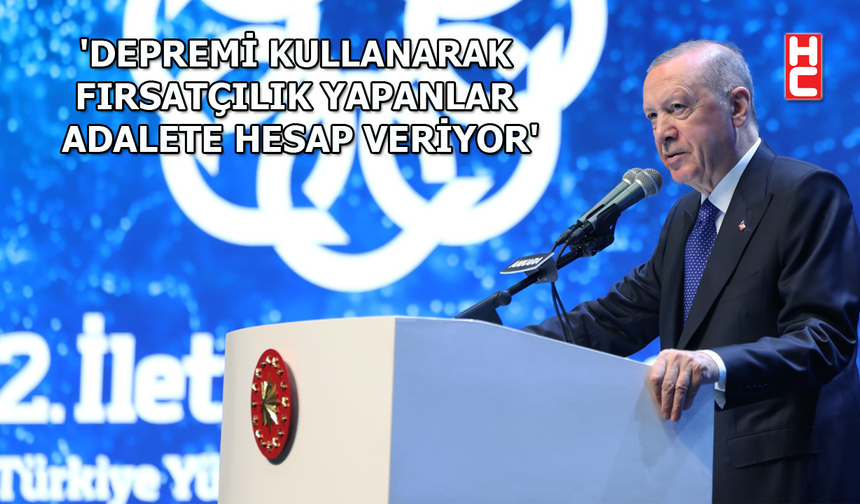 Cumhurbaşkanı Erdoğan, ATO Congresium'da 2'nci İletişim Şurası'nda konuştu