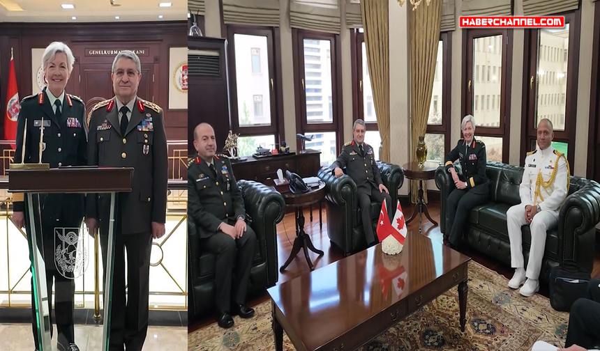 Genelkurmay Başkanı Bayraktaroğlu, Kanadalı mevkidaşı Jenne Carignan ile görüştü