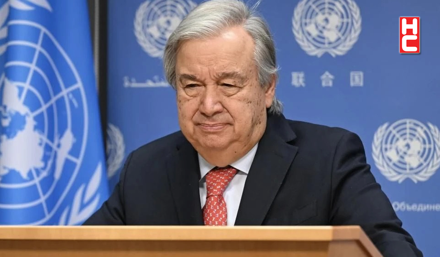 BM Genel Sekreteri Antonio Guterres:  "Suriye’nin egemenliğine saygı gösterilmeli"